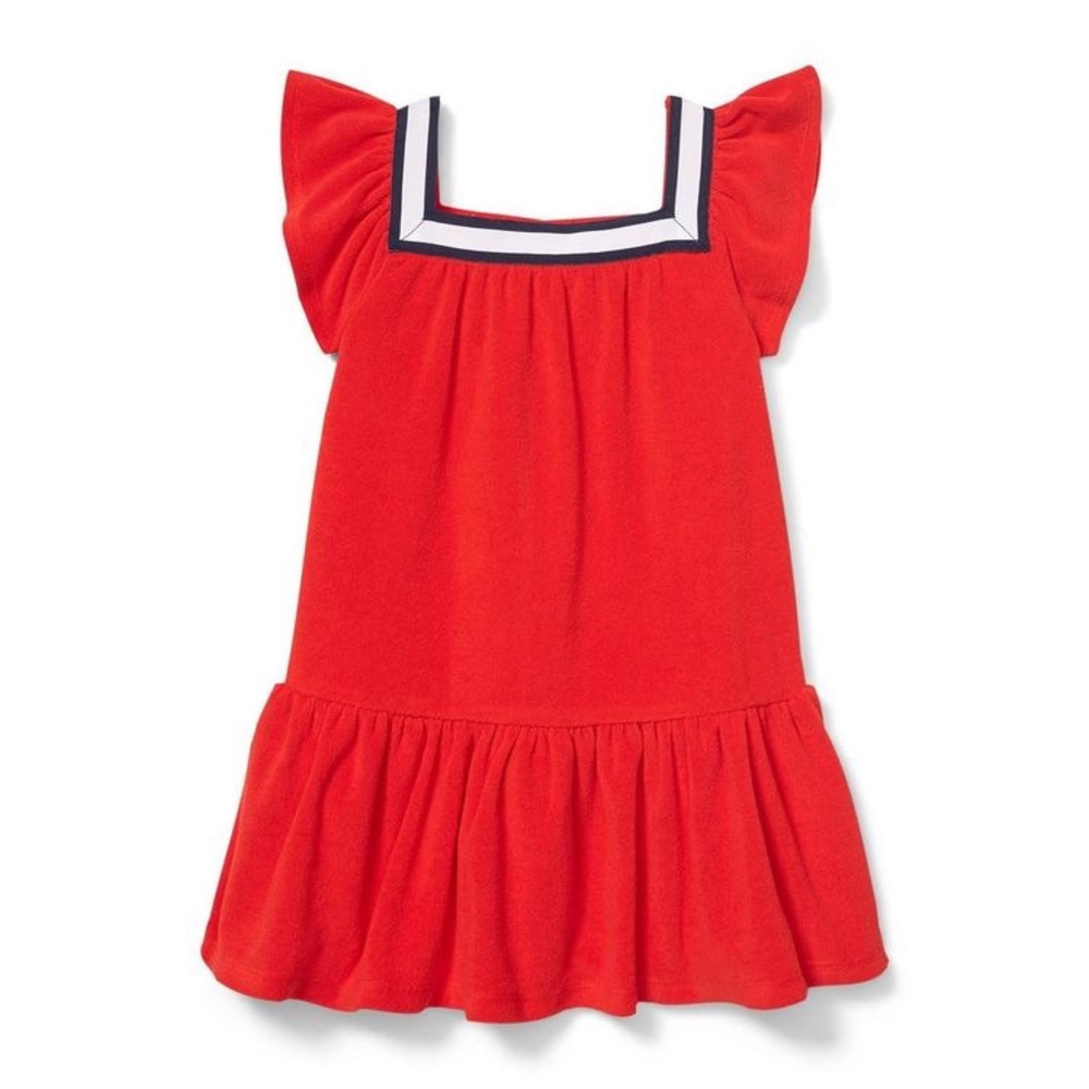 Janie and Jack Square Neck Terry Cover Up, 3 - NWT